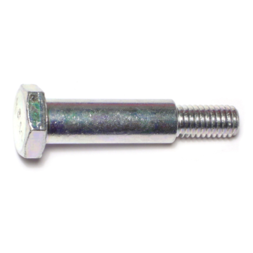 Midwest Fastener 3/8"-16 x 1-1/2" Shoulder Bolt, Coarse Thread, Zinc