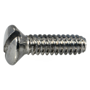 Switch Plate Screw (Chrome) 6-32 x 1/2 in.