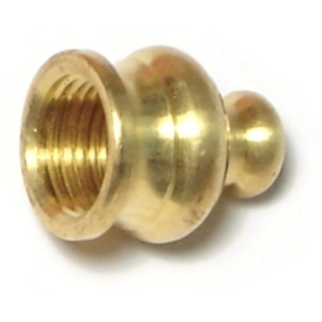 Midwest Fastener Brass Finial, 1/8 IP