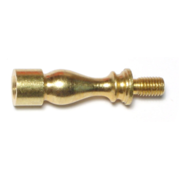Midwest Fastener Brass Riser, 1/4Fx1/4Mx1.5"