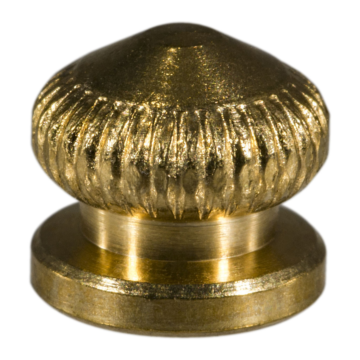Midwest Fastener Knurled Knob Br, 8-32 thread