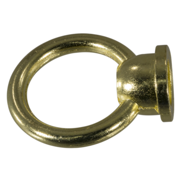 Midwest Fastener Loops Br, 1/8FPT x 1-1/2