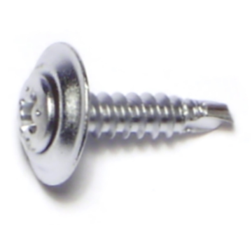 #8 x 3/4" Phillips Oval Head, Trim Head Screw, Chrometint