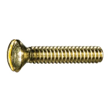 Switch Plate Screw (Brass) 6-32 x 3/4 in.