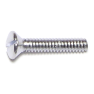 Switch Plate Screw (Chrome) 6-32 x 3/4 in.