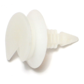 Midwest Fastener White Panel Clip, 7/8x5/16x3/4