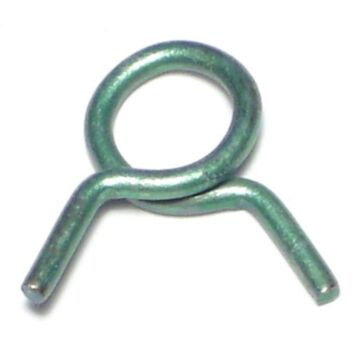 Midwest Fastener Steel Green 1/4 in Hose Clamp