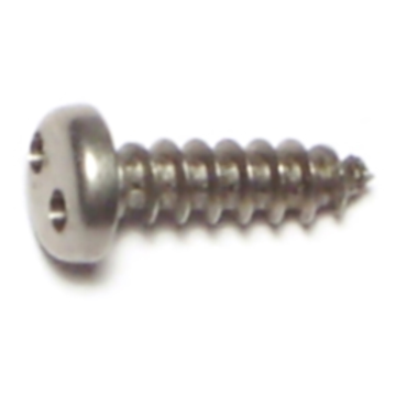 #6 x 1/2" Security Head, Sheet Metal Screw, Stainless Steel 