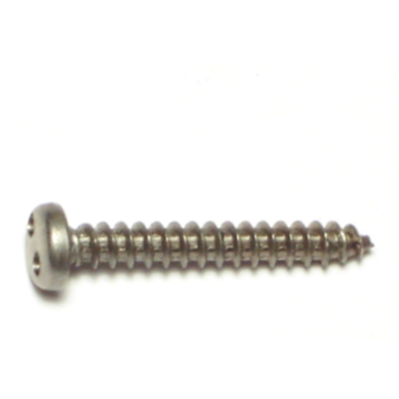 #6 x 1" Security Head, Sheet Metal Screw, Stainless Steel 