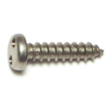 #8 x 3/4" Security Head, Sheet Metal Screw, Stainless Steel 