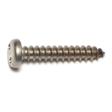 #14 x 1-1/2" Security Head, Sheet Metal Screw, Stainless Steel 