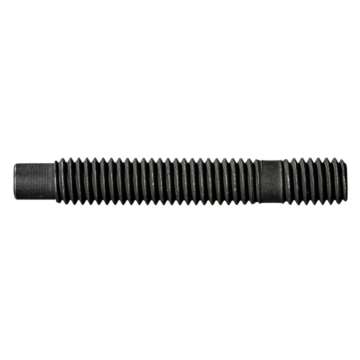 Midwest Fastener Double-End Threaded Stud (Zinc) 3/8"-16, 3/8"-16 x 2-9/16 in.