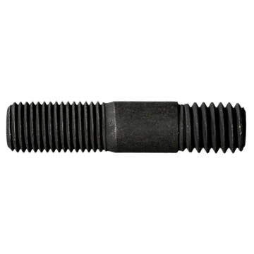 Midwest Fastener Double-End Threaded Stud (Zinc) 7/16"-14, 7/16"-20 x 2 in.