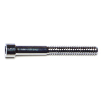 1/4"-20 x 2-1/4" Socket Head Cap Screw, Coarse Thread, Chrome 