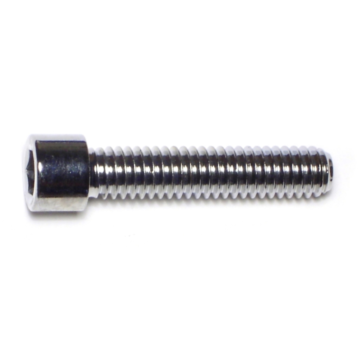 5/16"-18 x 1-1/2" Socket Head Cap Screw, Coarse Thread, Chrome 