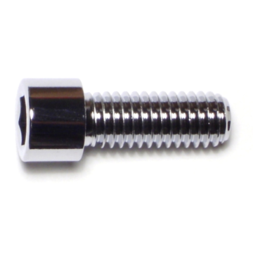 3/8"-16 x 1" Socket Head Cap Screw, Coarse Thread, Chrome 