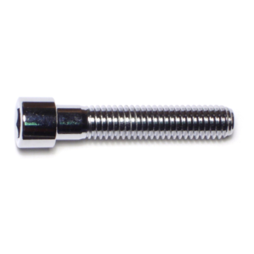 3/8"-16 x 2" Socket Head Cap Screw, Coarse Thread, Chrome 