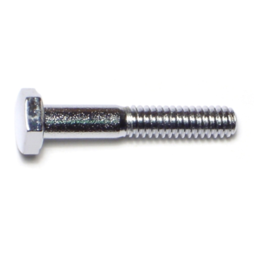 1/4"-20 x 1-1/2" Hex Cap Screw, Coarse Thread, Chrome 