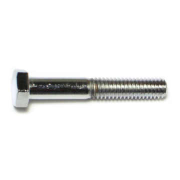 5/16"-18 x 2" Hex Cap Screw, Coarse Thread, Chrome 