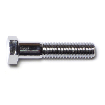 3/8"-16 x 1-3/4" Hex Cap Screw, Coarse Thread, Chrome 