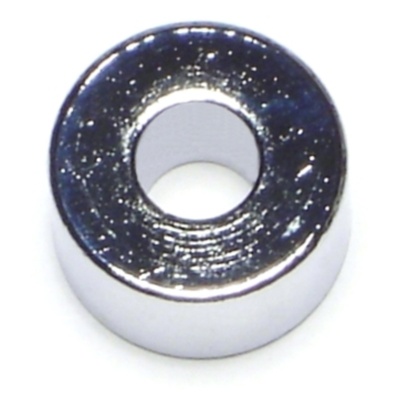 Midwest Fastener Stl Spacer Chrm, 1/4 x 3/8