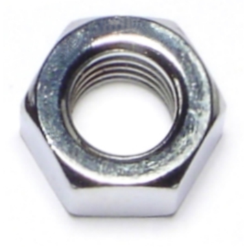 3/8"-16 Hex Nut, Coarse Thread, Chrome