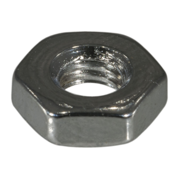 10-32 Hex Nut, Fine Thread, Chrome