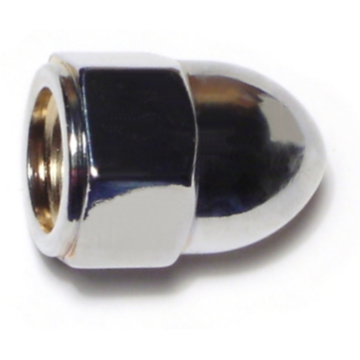 Acorn Nut (Chrome) 1/2"-13 