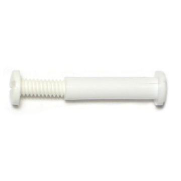 Screw Post with Screw (Nylon - White) 1 in. 