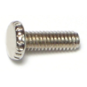Midwest Fastener Knurled Scr Nckl, 8-32 x 1/2