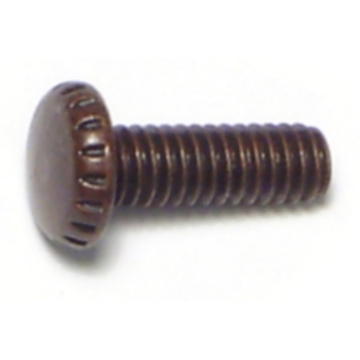 Midwest Fastener Knurled Scr AnBr, 8-32 x 1/2