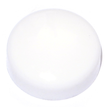 Midwest Fastener Hex Head Cover, 1/4 White