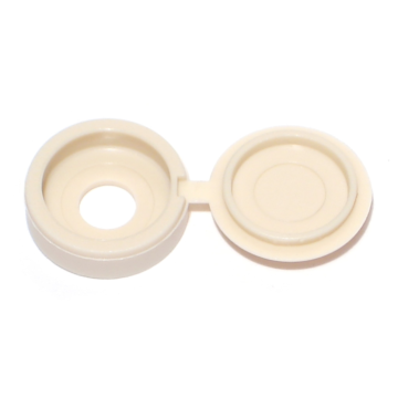 Hinged Screw Cover (Beige) 1/4 in. 