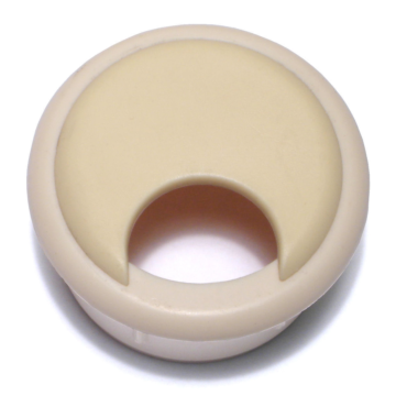 Midwest Fastener Computer Grommet, 1-1/2 Almond