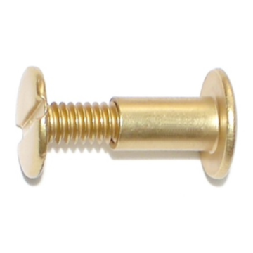 Screw Post with Screw (Aluminum) 3/8 in. 