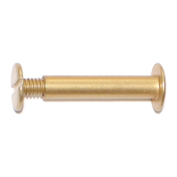 Screw Post with Screw (Brass) 1 in.