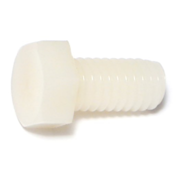 Midwest Fastener 3/8"-16 x 3/4" Hex Head Bolt, Coarse Thread, White