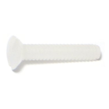 6-32 x 3/4" Phillips Oval Head, Machine Screw, Nylon 