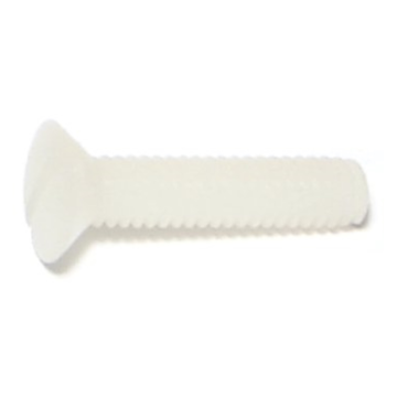 8-32 x 3/4" Phillips Oval Head, Machine Screw, Nylon 