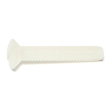 8-32 x 1-1/2" Phillips Oval Head, Machine Screw, Nylon 