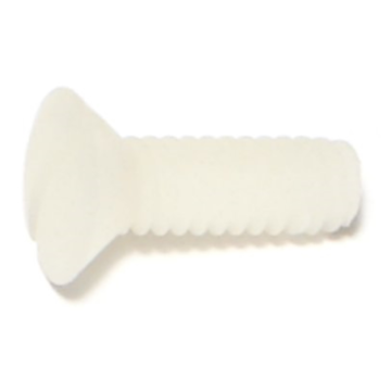 1/4"-20 x 3/4" Phillips Oval Head, Machine Screw, Nylon 