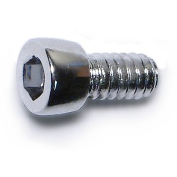 10-24 x 3/8" Socket Head Cap Screw, Coarse Thread, Chrome 