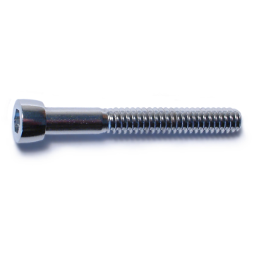 10-24 x 1-1/2" Socket Head Cap Screw, Coarse Thread, Chrome 