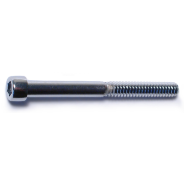 10-24 x 2" Socket Head Cap Screw, Coarse Thread, Chrome 