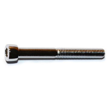 10-32 x 3/4" Socket Head Cap Screw, Fine Thread, Chrome 