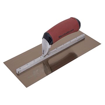 Marshalltown 11-1/2 in 4-3/4 in Golden SS Finishing Trowel