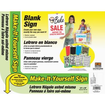 Hy-Ko Make-It-Yourself Sign Kit