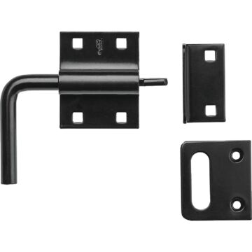 National Hardware Black Slide Bolt Latch