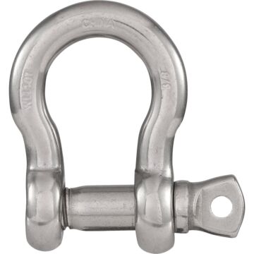 National Hardware National Anchor Shackles, Stainless Steel, 3/8 In.