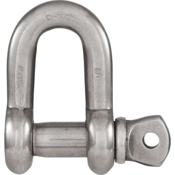 National Hardware National D Shackles, Stainless Steel, 1/2 In.
